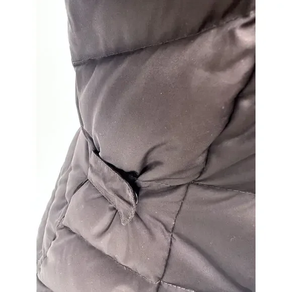 Eddie Bauer Women Large ZIP Up Puffer Down Jacket Winter Outdoors CLT - Picture 4 of 8